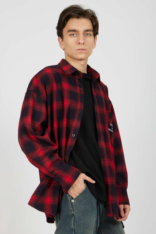 Рубашка (Красный, 170)