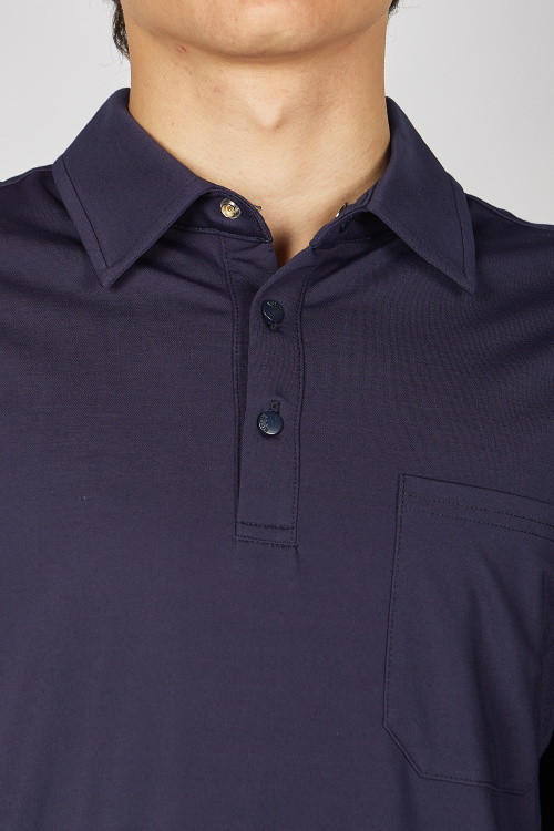 Поло B-PL35242 (Синий, 140-170)