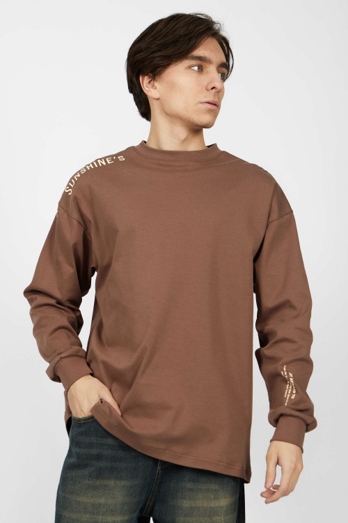 фуфайка B-SW34603 (Коричневый, 140)