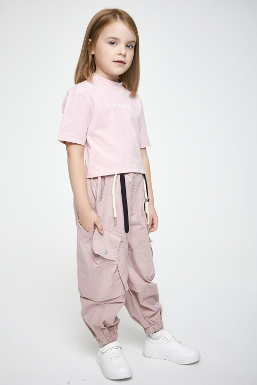 Брюки B-TR35194 (Розовый, 110-134)