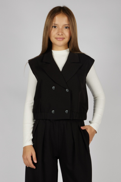 Жилет G-VST26332 Miasin (Черный, 134-140-146-152-158-164 (1-1-1-2-2-2) / 9 шт.)