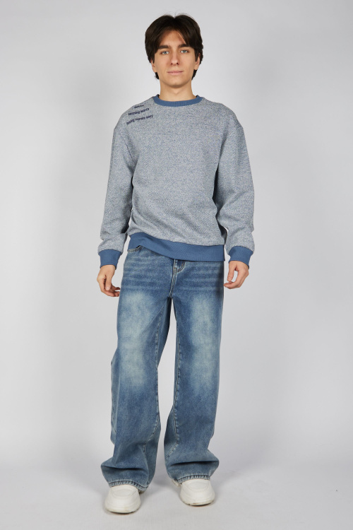 Джинсы B-JN35459 (джин. синий, 140-170)