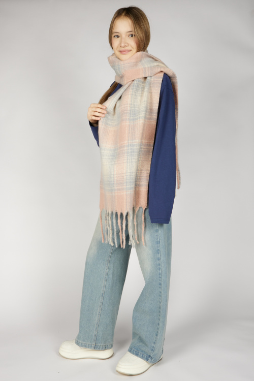 Шарф A-SC56776 Miasin (Розовый/Серый, OS (4 шт.))