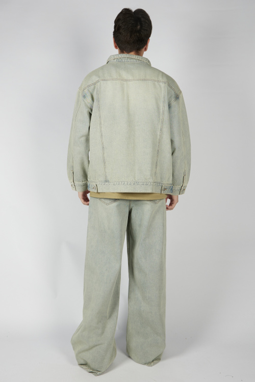 Джинсы B-JN36005 Miasin (джинс. беж-синий, 140-170)