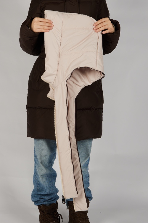 Пальто зимнее G-PLT26537 Miasin (коричневый, 134-164)