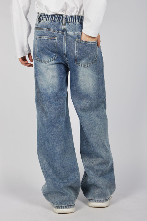 Джинсы B-JN35459 (джин. синий, 140-170)
