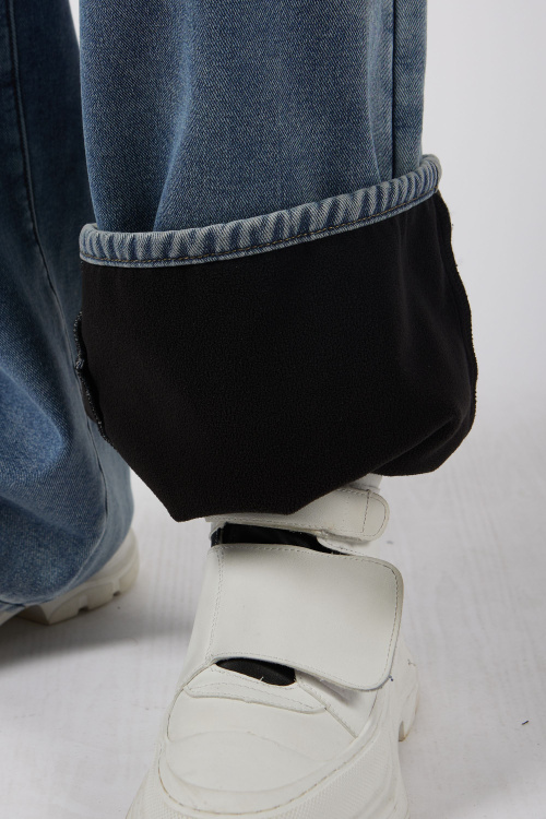 Джинсы B-JN35459 (джин. синий, 140-170)