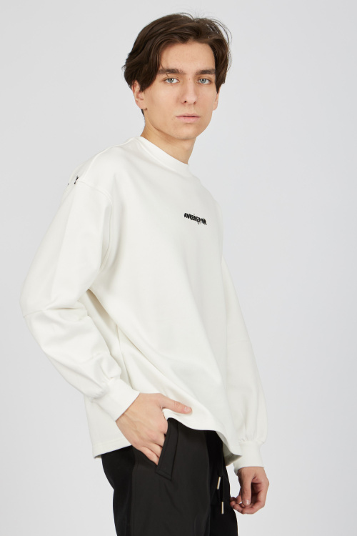 Лонгслив (Белый, 110-134)