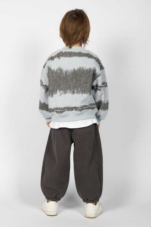 Брюки B-TR35505 (Серый, 140-170)