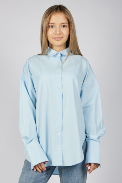 Блузка G-SH25461 (Голубой, 134-164)