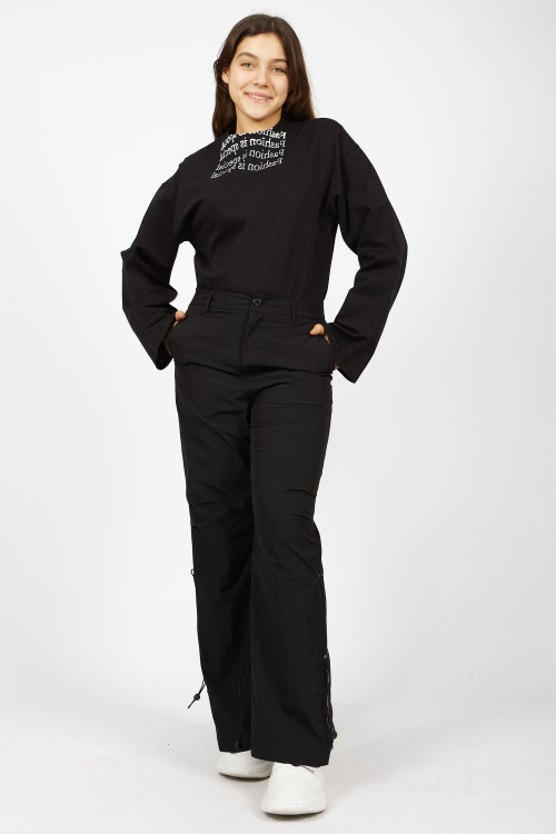 Брюки (Черный, 140-170)