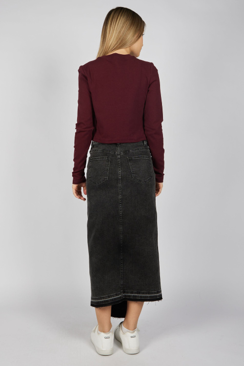 Лонгслив G-TN25441 (бордовый, 134-164)