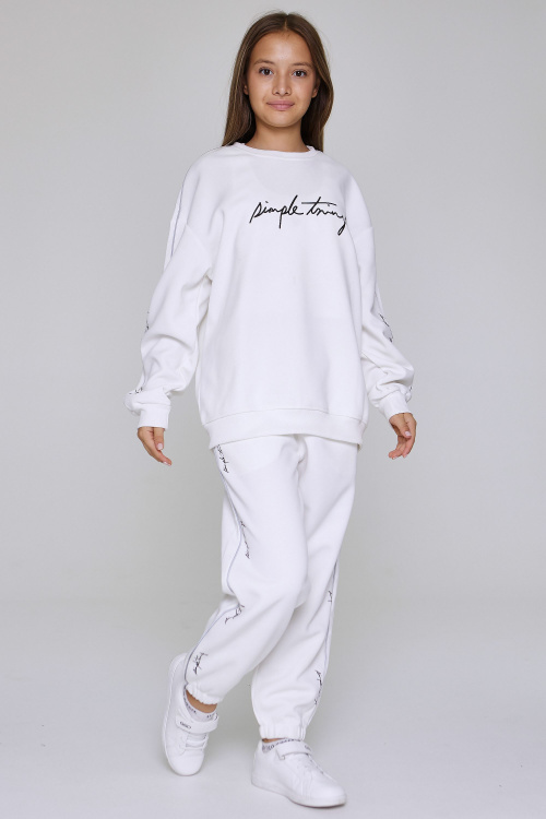 Джемпер B-SW35050 (Белый, 140-170)