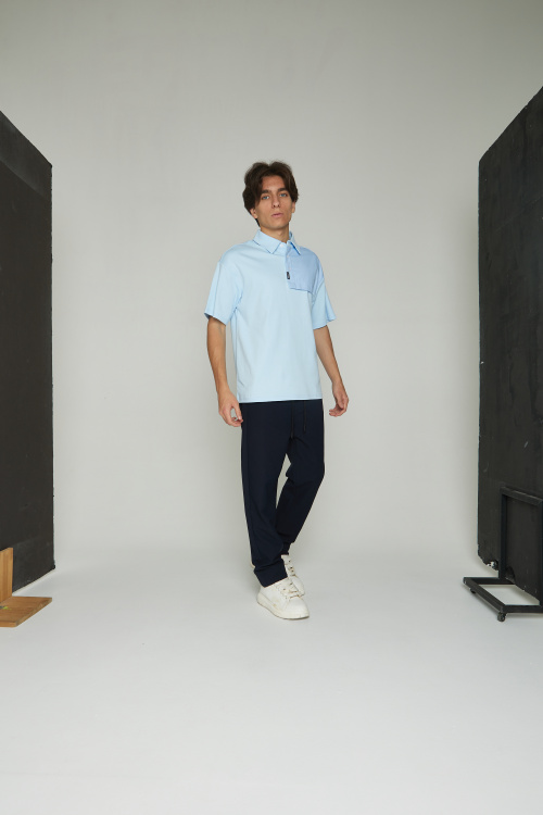 Брюки B-TR35221 (Синий, 122-134)