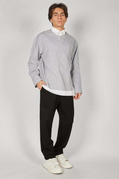 Брюки B-TR35265 (Черный, 140-170)