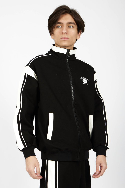 Толстовка на молнии (Черный, 110-134)