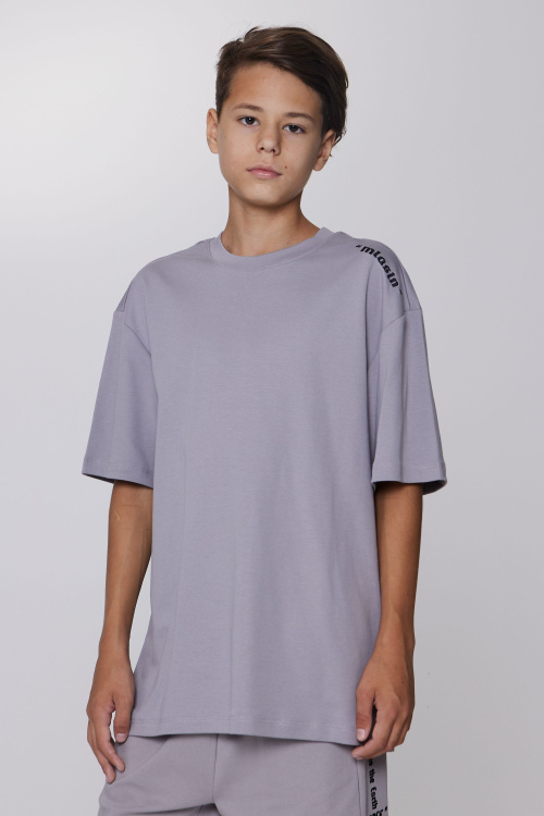 Футболка B-TS35195 (Серый, 140-170)