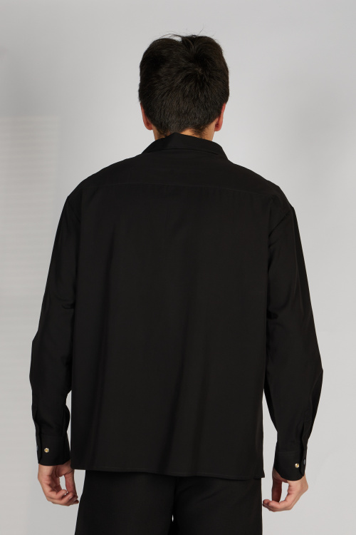 Рубашка B-SH36215 Miasin (Черный, 122-134 (3 шт.))