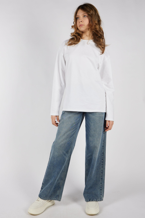 Джинсы G-JN25438 (джин. синий, 134-164)