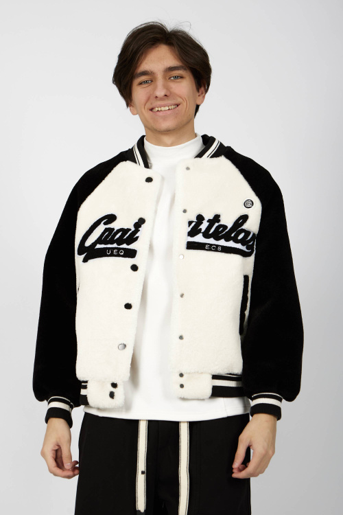 Бомбер (Белый, 140-170)