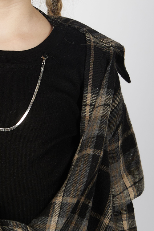 Блузка G-SH25483 (Серый, 104-128)