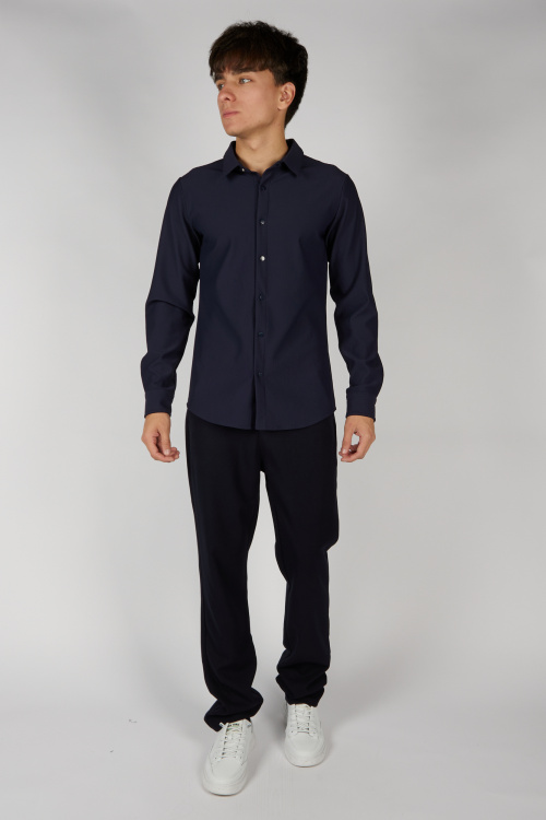 Рубашка B-SH35231-26 Miasin (Синий, 122-134 (3 шт.))