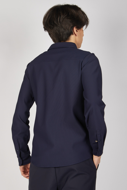 Рубашка B-SH35231 (Синий, 122-134)