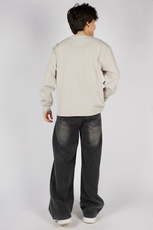 Джинсы B-JN35459 (GRAY, 140-170)