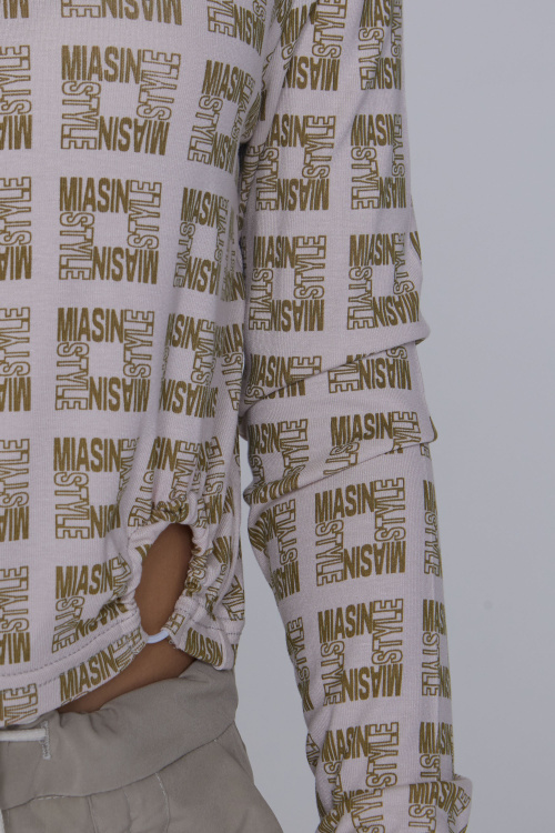 Лонгслив G-TN25118 (Светло-бежевый, 134-164)