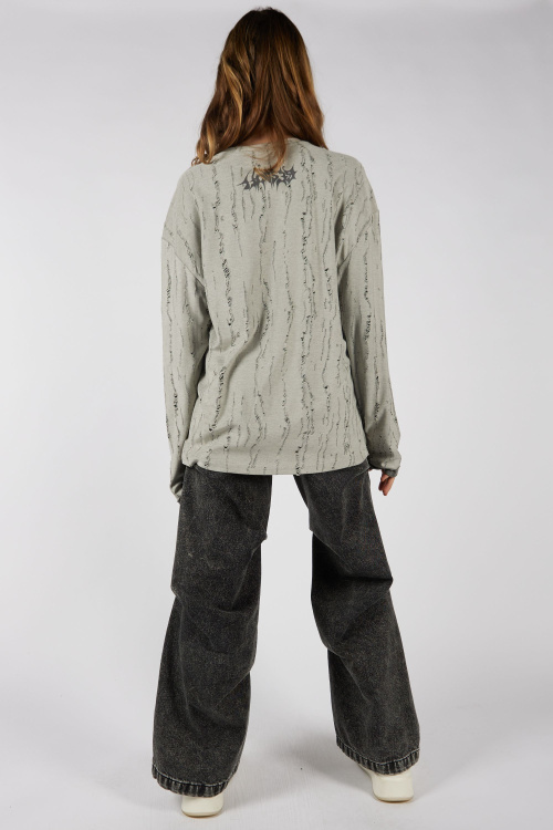 Лонгслив B-SW35445 (светло-серый, 140-170)