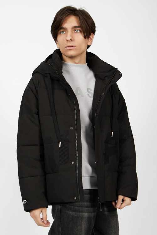 куртка B-PLT34642 (Черный, 140-170)