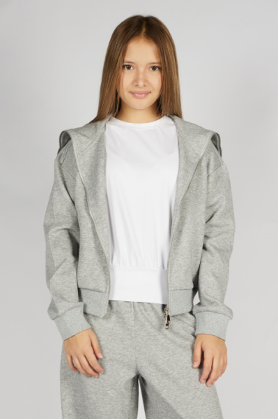 Толстовка на молнии G-HDZ26266 Miasin (Серый, 122-128 (2 шт.))