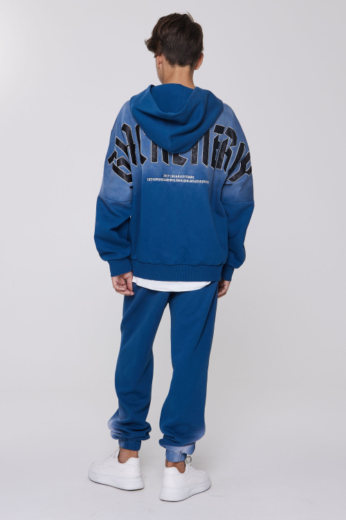 Бомбер B-HDZ35124 (Джинс. синий, 140-170)