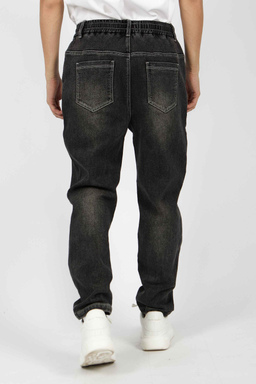 брюки (джинсы) B-JN34667 (Черный, 170)