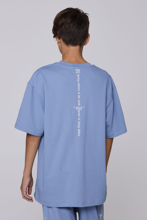 Футболка B-TS35195 (Джинс. синий, 140-170)