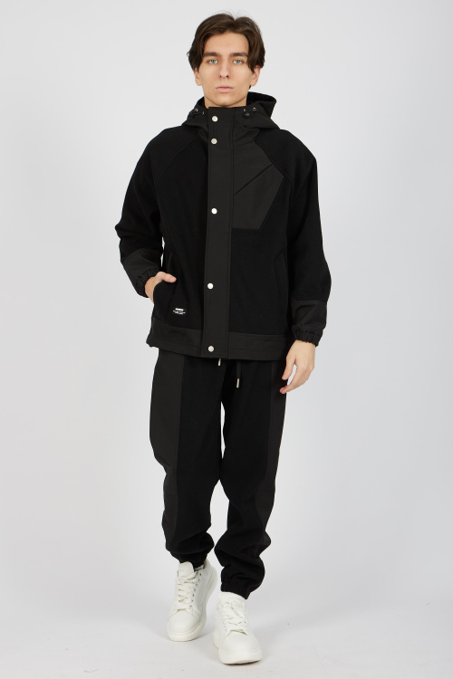 Толстовка на молнии (Черный, 110-134)