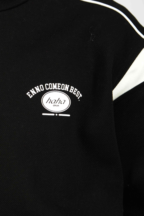 Толстовка на молнии (Черный, 110-134)