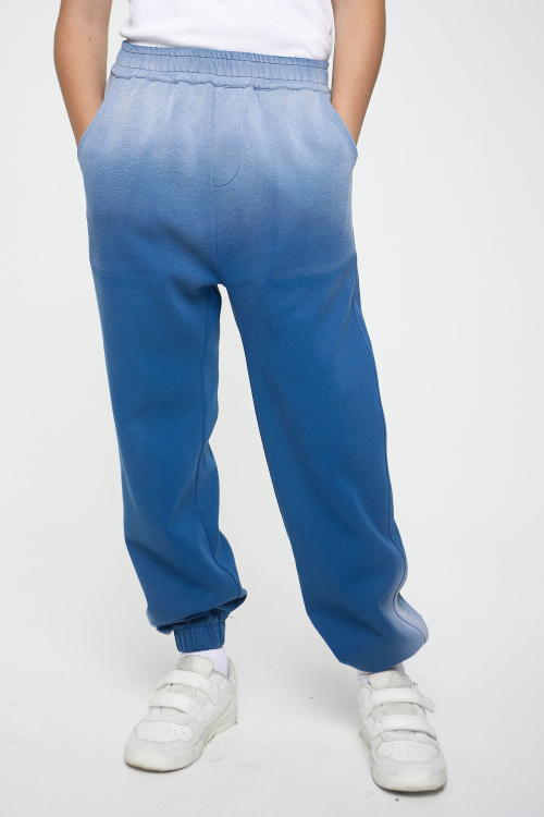 Брюки B-TR35113 (Джинс. синий, 140)