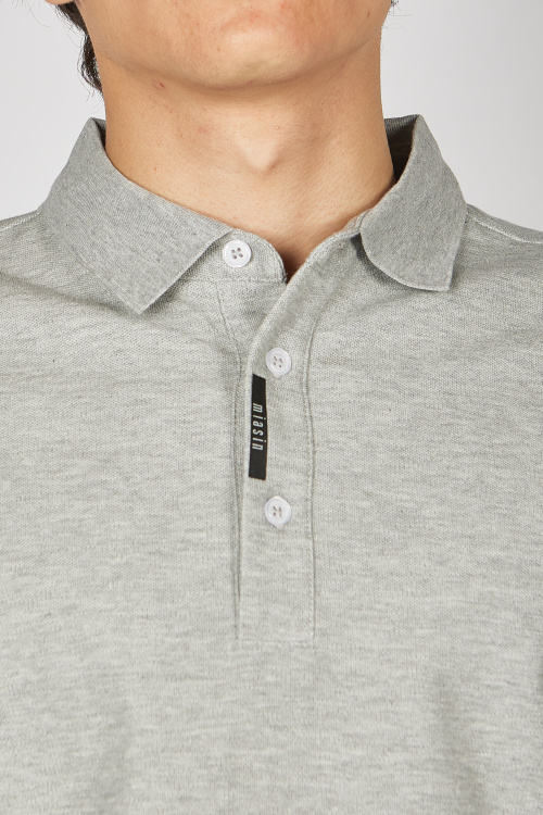 Поло B-PL34439S-25 (серый, 122)