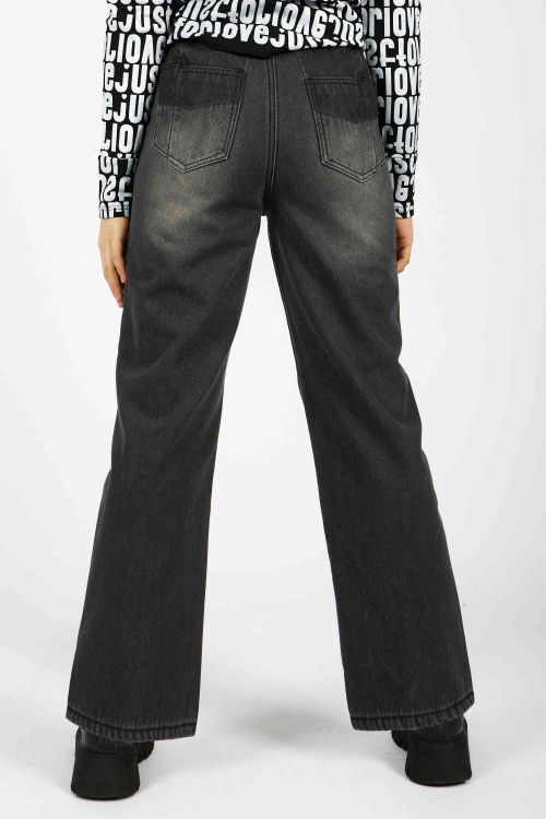 Джинсы (джин. черный, 140-170)