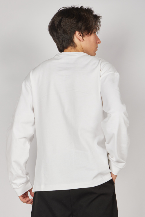 Лонгслив B-SW35274 (Белый, 140-170)