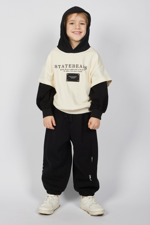 Брюки B-TR35505 (Черный, 140-170)