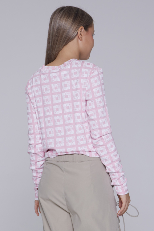 Лонгслив G-TN25118 (Розовый, 134-164)