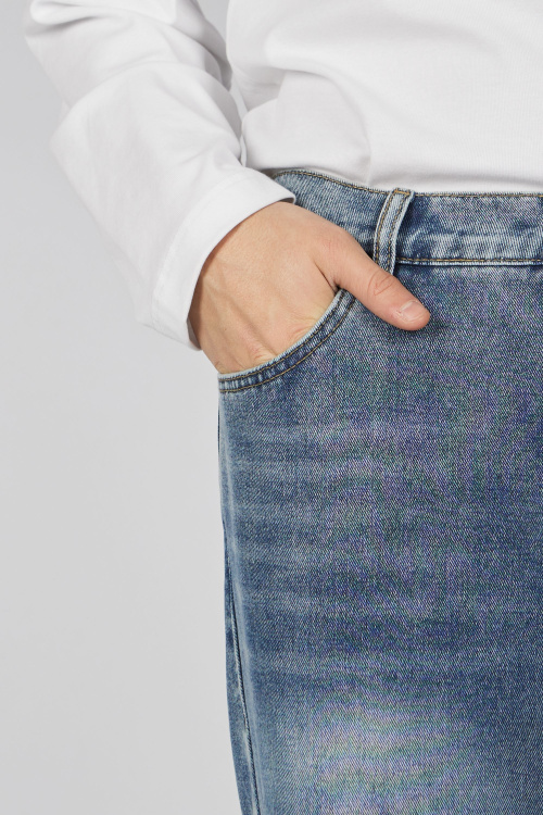 Джинсы B-JN35459 (джин. синий, 140-170)