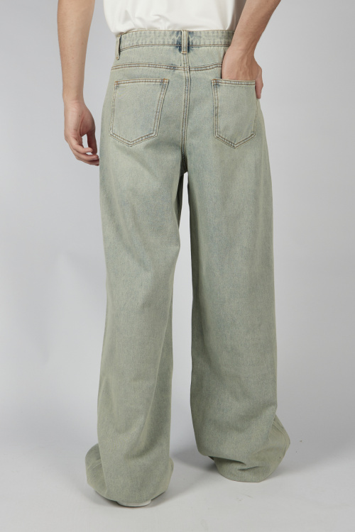 Джинсы B-JN36005 Miasin (джинс. беж-синий, 140-170)