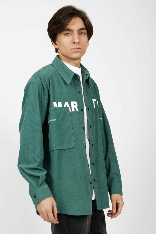 рубашка B-SH34617 (зеленый, 140-170)