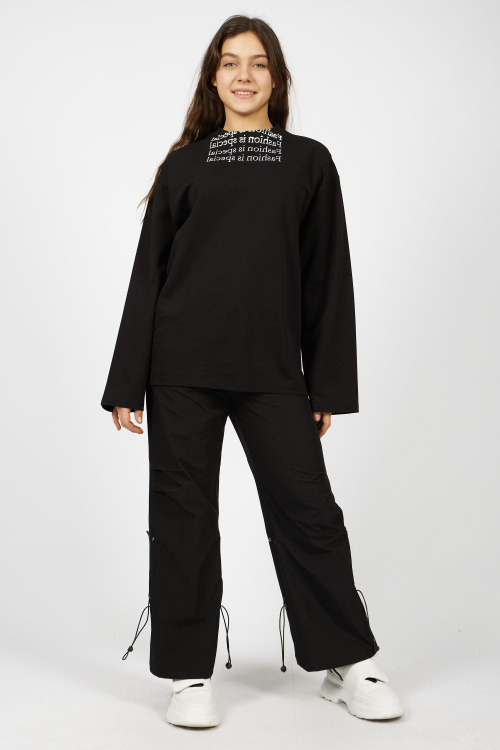 Брюки (Черный, 140-170)