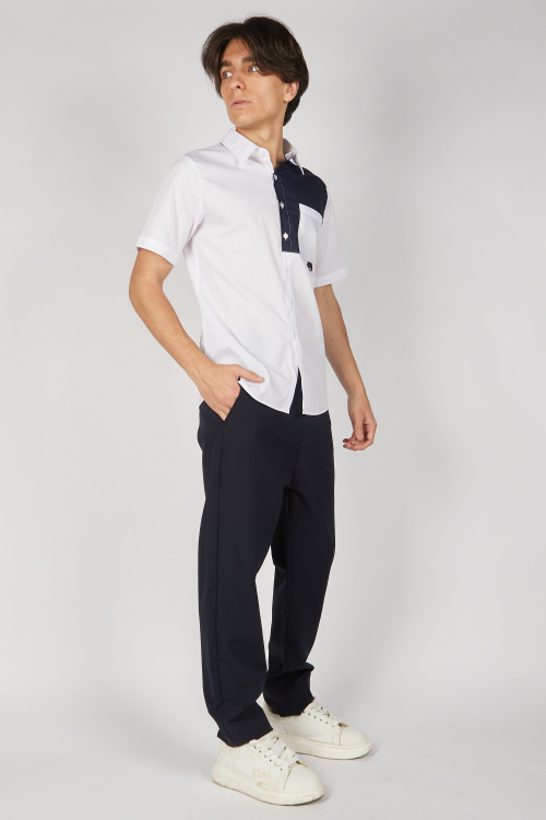 Брюки B-TR35221 (Синий, 122-134)