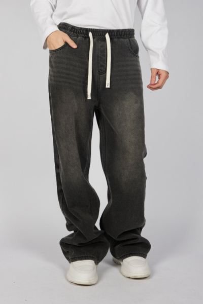 Джинсы B-JN35481 (джин. черный, 140-170)