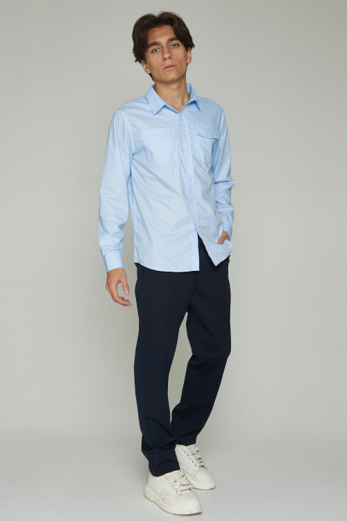 Брюки B-TR35222 (Синий, 140-170)